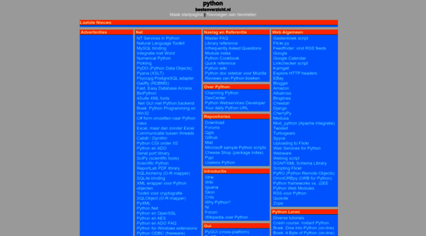 python.besteoverzicht.nl