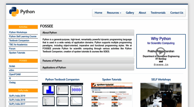 python.fossee.in