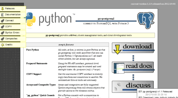 python.projects.postgresql.org