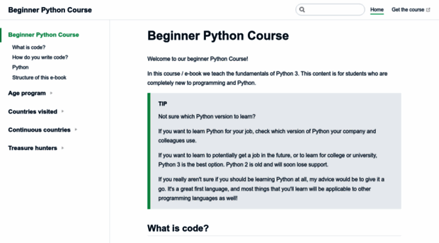 python.tecladocode.com