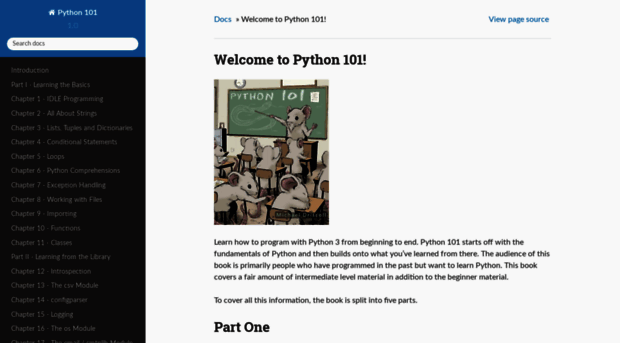 python101.pythonlibrary.org