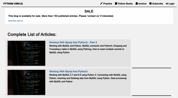 pythoncircle.com