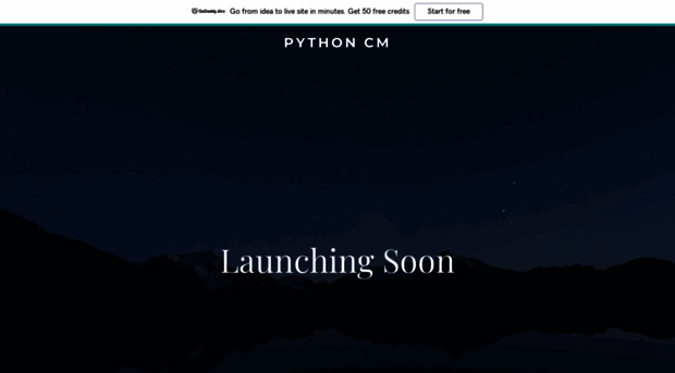 pythoncm.org