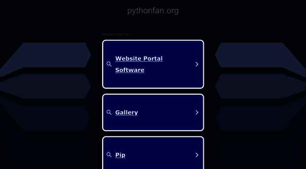 pythonfan.org