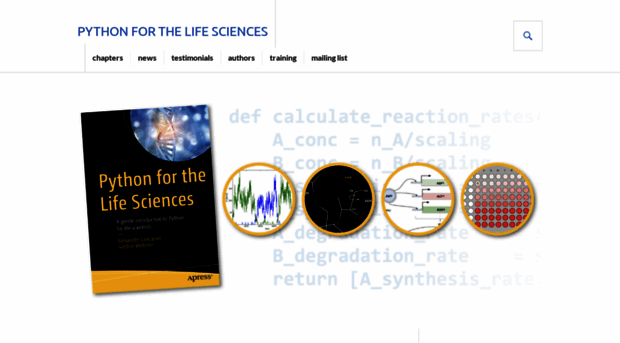 pythonforthelifesciences.com