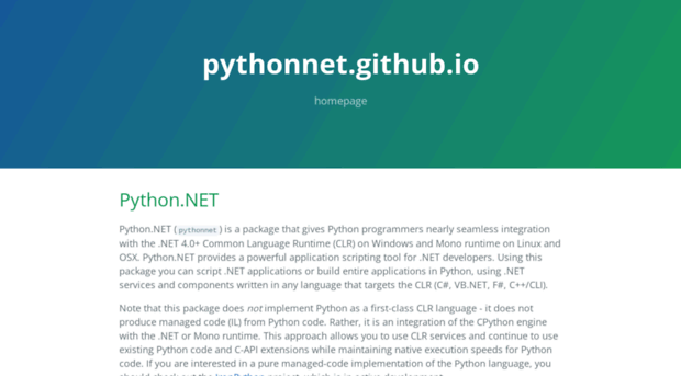 pythonnet.github.io