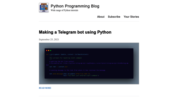 pythonprogramming.org