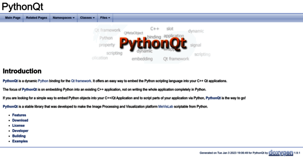 pythonqt.sourceforge.net