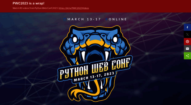 pythonwebconf.com