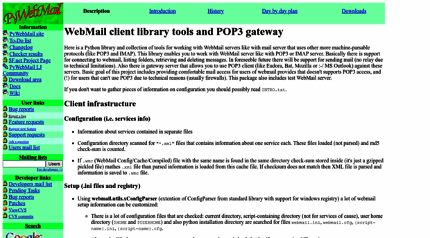 pywebmail.sourceforge.net