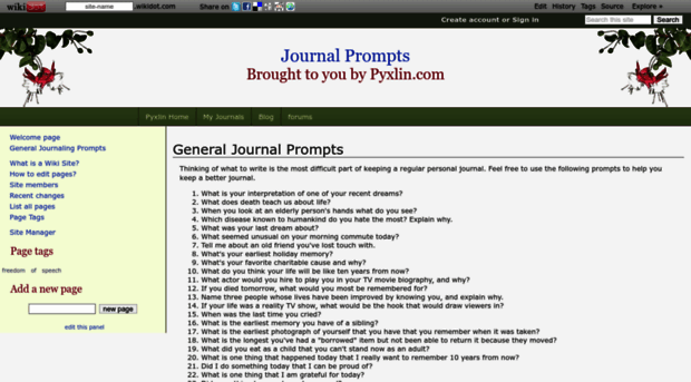 pyxlin-journal-prompts.wikidot.com