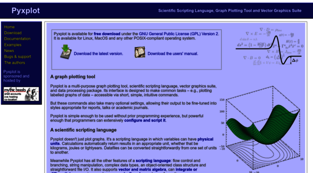 pyxplot.org.uk