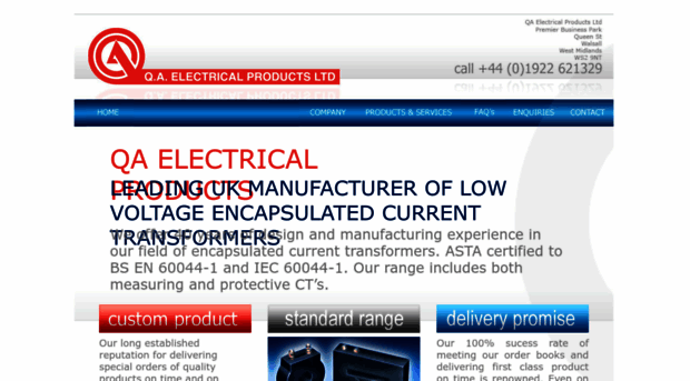 qaelectricalproducts.co.uk