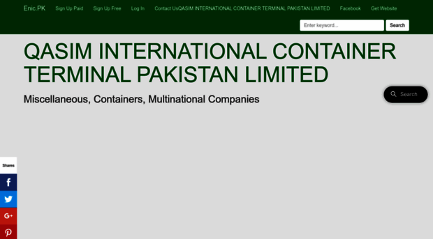 qasiminternationalcontainerterminal.enic.pk