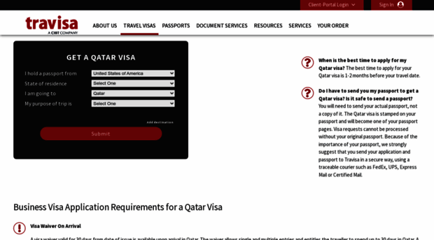 qatar.travisa.com