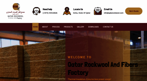 qatarockwool.com