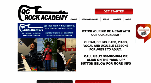 qcrockacademy.com