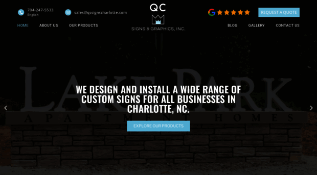 qcsignscharlotte.com