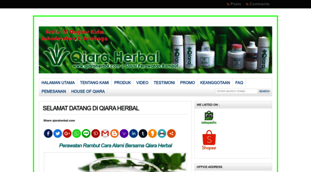 qiaraherbal.com