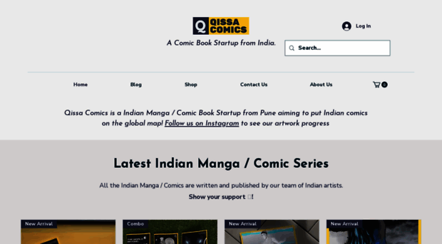 qissacomics.com