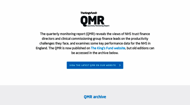 qmr.kingsfund.org.uk