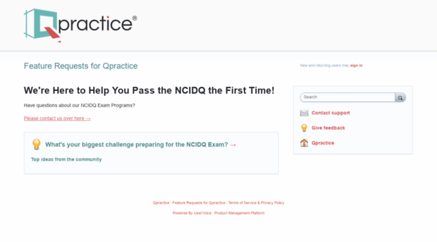qpractice.uservoice.com