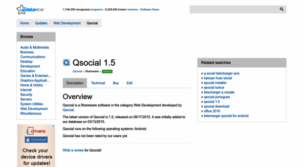 qsocial.updatestar.com