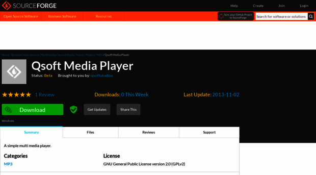 qsoftmediaplay.sourceforge.net