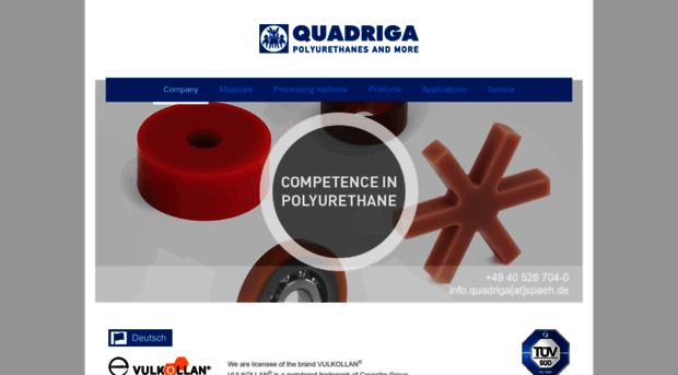 quadriga-polyurethane.com