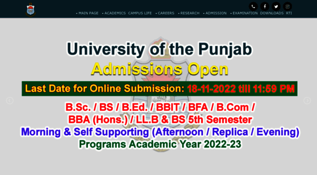 quaid-i-azam.pu.edu.pk