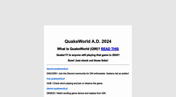 quakeworld.pl