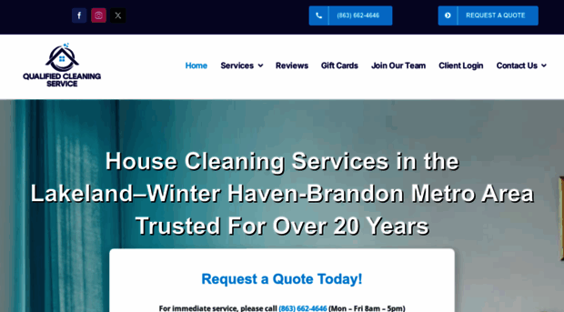 qualifiedcleaningservice.com