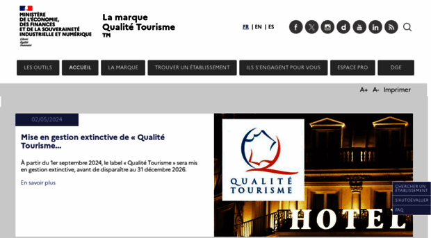 qualite-tourisme.gouv.fr