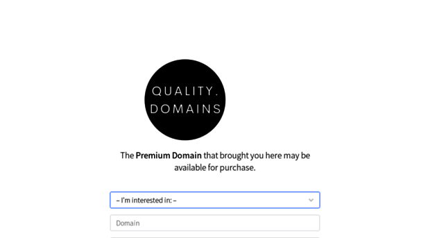 quality.domains