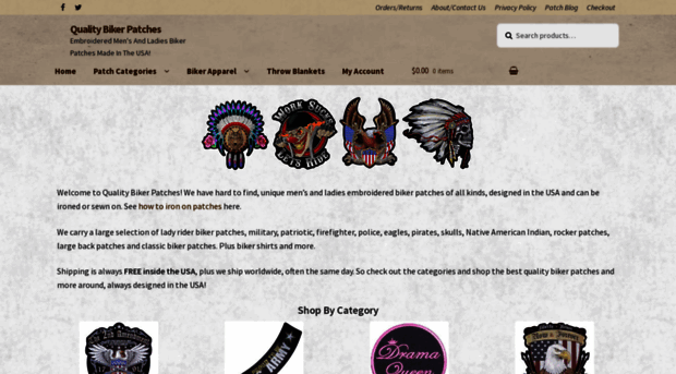 qualitybikerpatches.com