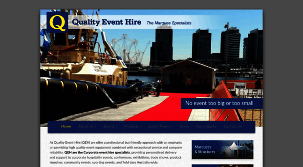 qualityeventhire.com.au - Quality Event Hire - The Marqu... - Quality ...