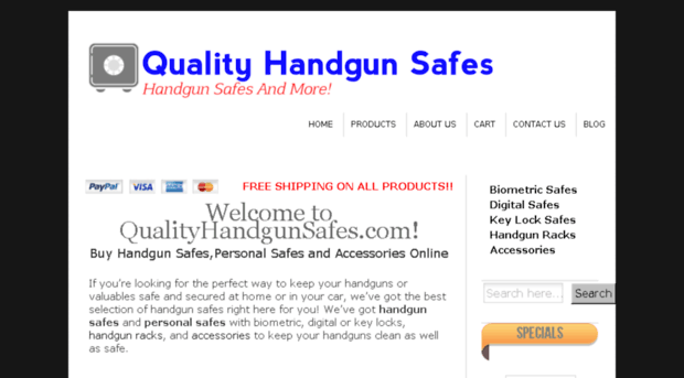 qualityhandgunsafes.com