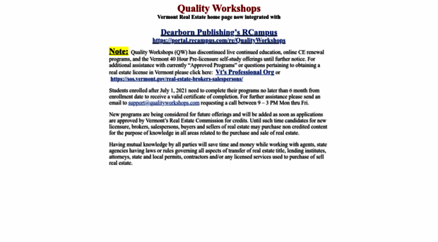 qualityworkshops.com