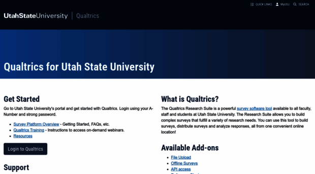 qualtrics.usu.edu