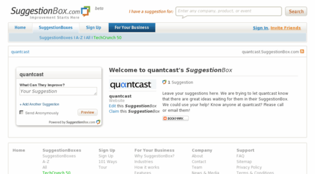 quantcast.suggestionbox.com