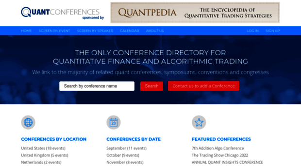 quantconferences.com