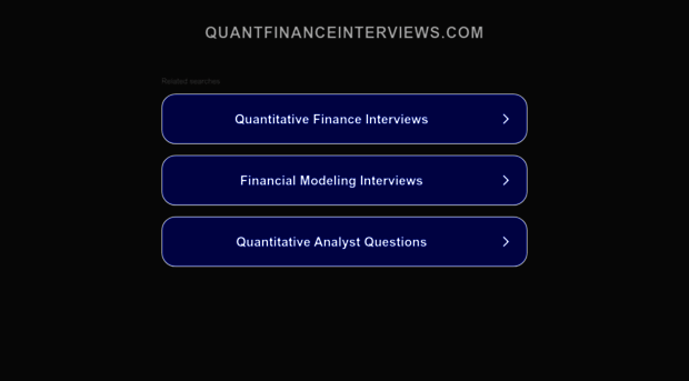 quantfinanceinterviews.com