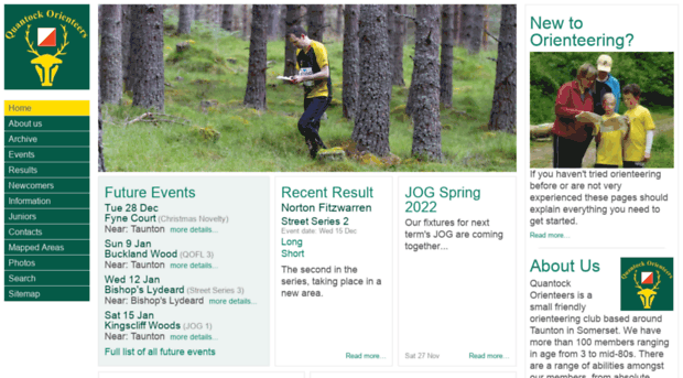 quantockorienteers.co.uk