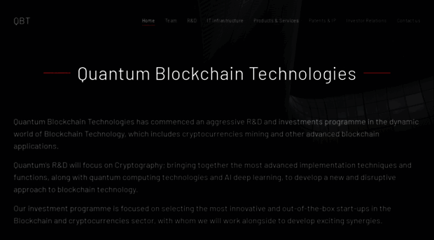 quantumblockchaintechnologies.co.uk