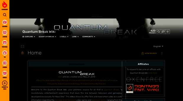 quantumbreak.wikia.com