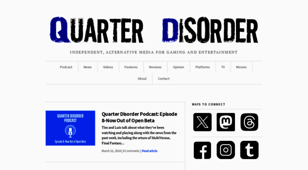 quarterdisorder.com