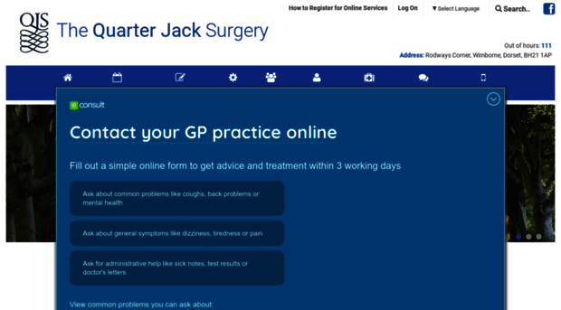 quarterjacksurgery.co.uk