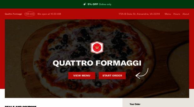 quattroformaggipizza.com