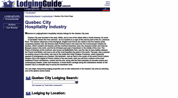 quebec.city.lodgingguide.com