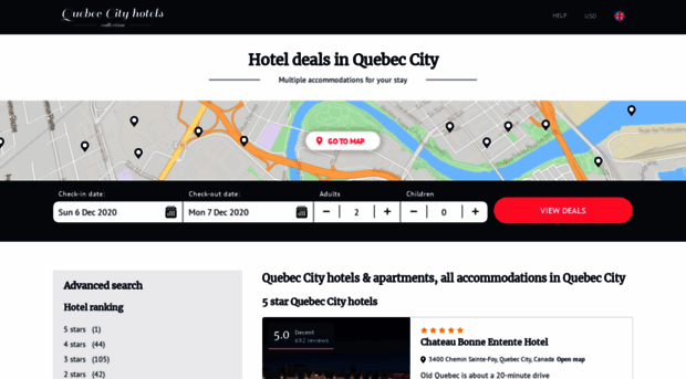 quebeccityhotelsonline.com